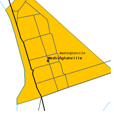Washingtonville map