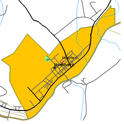 Hawthorn map