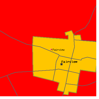 Fairview map