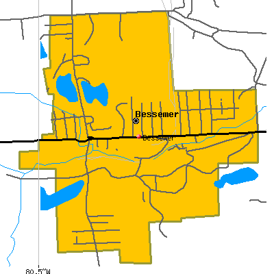 Bessemer map