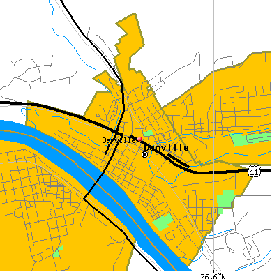 Danville map