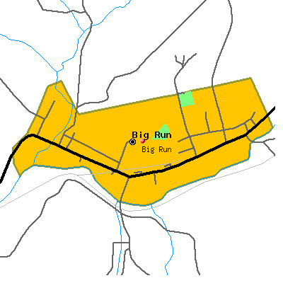 Big Run map