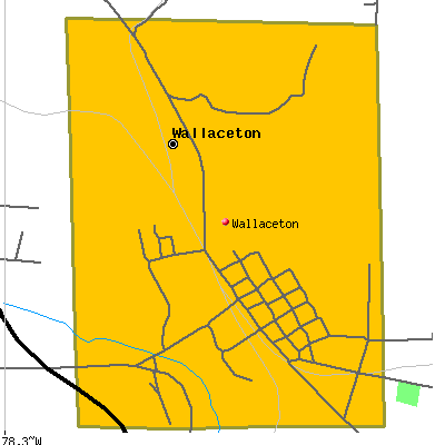 Wallaceton map
