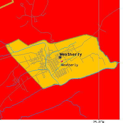 Weatherly map