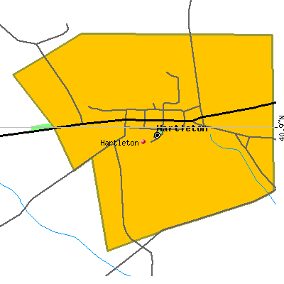 Hartleton map