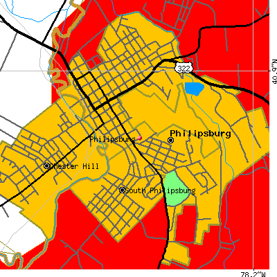 Philipsburg map