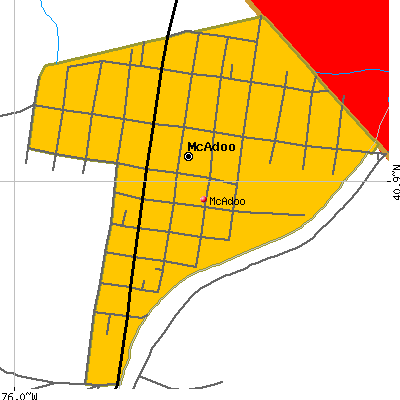McAdoo map