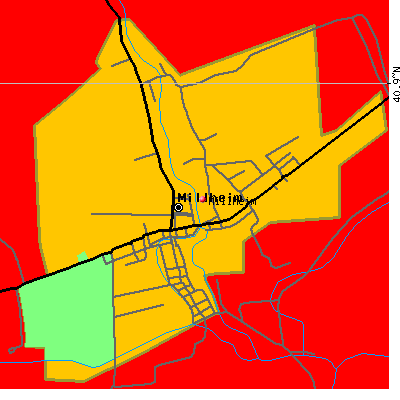 Millheim map
