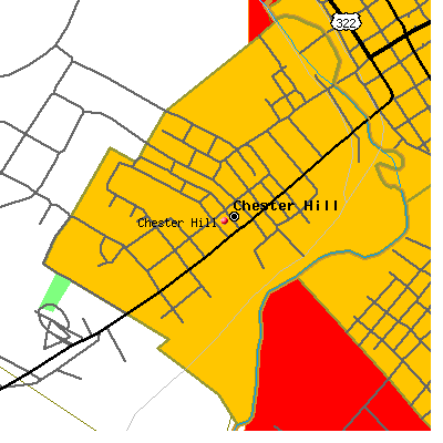 Chester Hill map