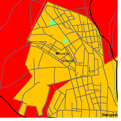 Roseto map