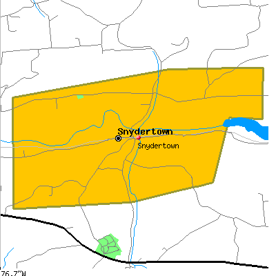 Snydertown map