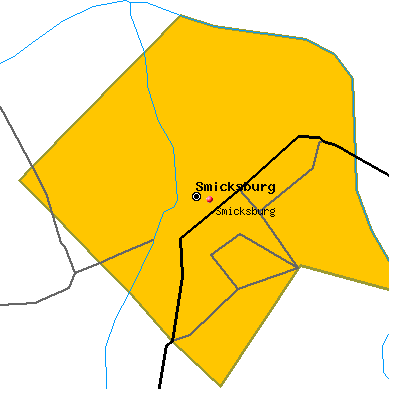Smicksburg map