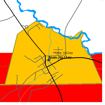 Enon Valley map
