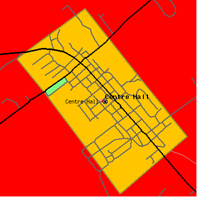 Centre Hall map