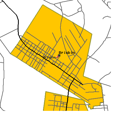 Brisbin map