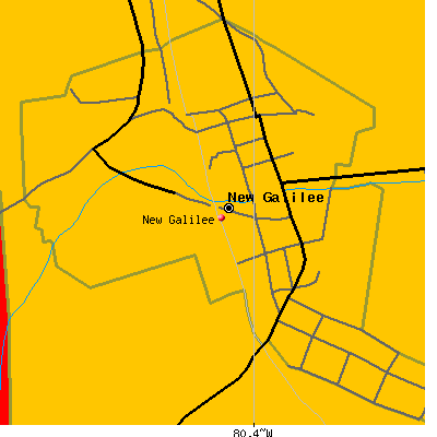 New Galilee map