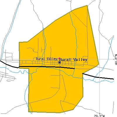 Rural Valley map