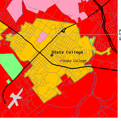 State College map