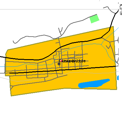 Girardville map