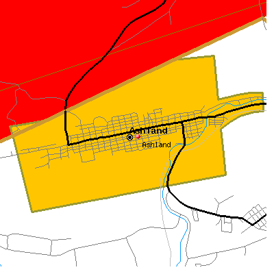 Ashland map