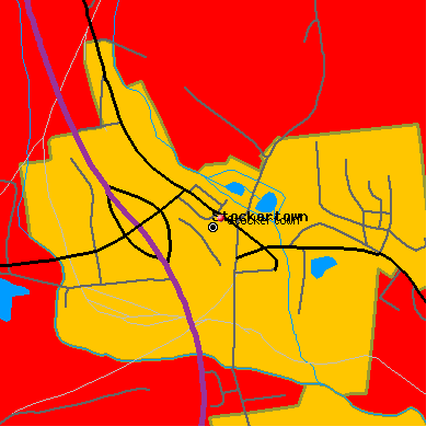 Stockertown map