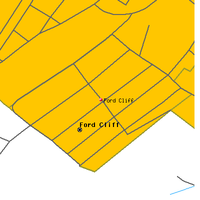 Ford Cliff map