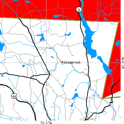 Colebrook map