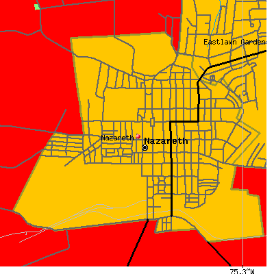 Nazareth map