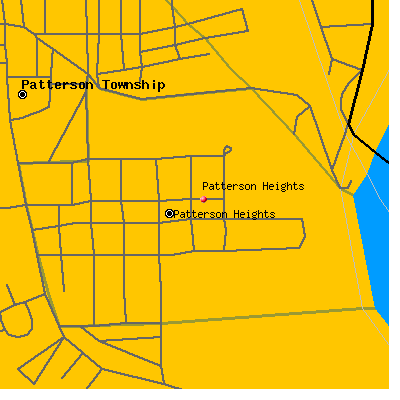 Patterson Heights map