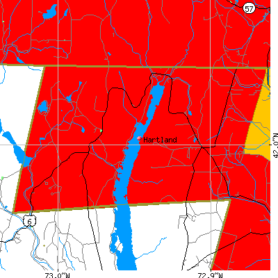 Hartland map