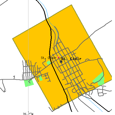 St. Clair map