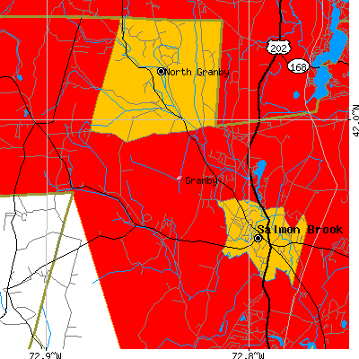 Granby map