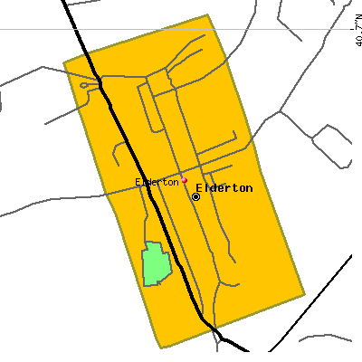 Elderton map