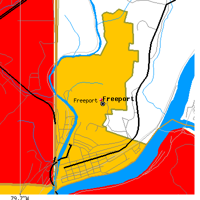 Freeport map