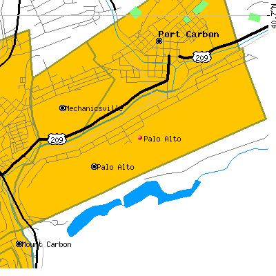 Palo Alto map