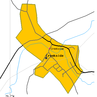 Creekside map