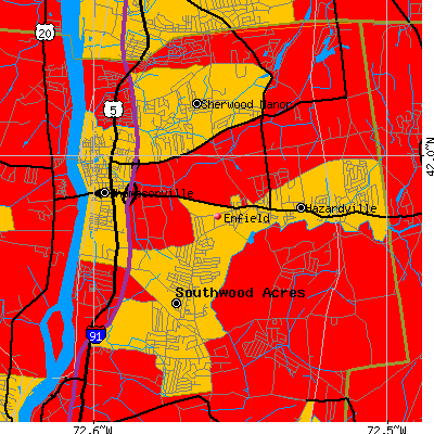 Enfield map
