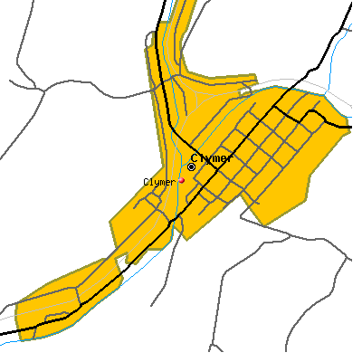 Clymer map