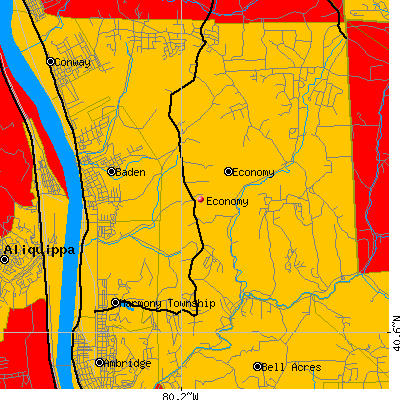 Economy map