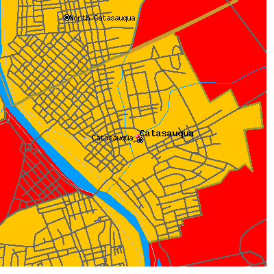 Catasauqua map