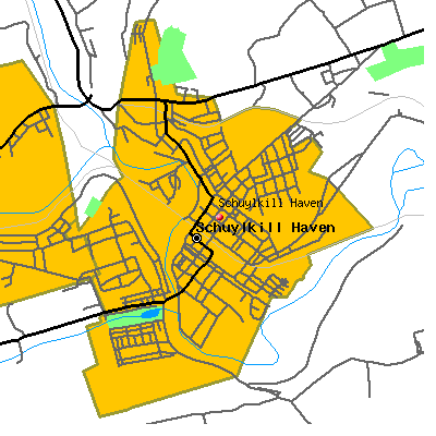 Schuylkill Haven map