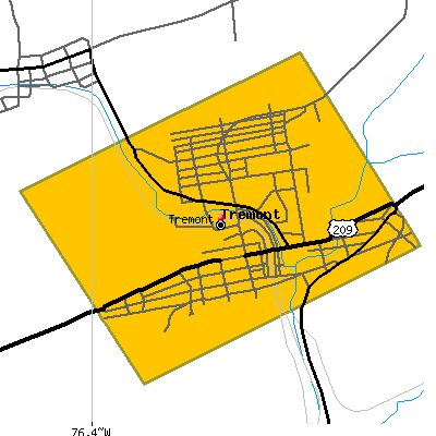 Tremont map