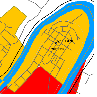 Hyde Park map