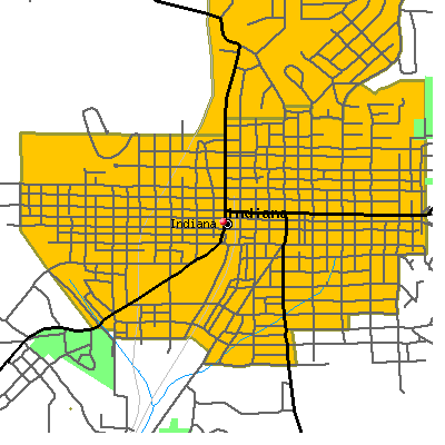 Indiana map