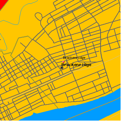 Brackenridge map