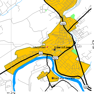 Lewistown map
