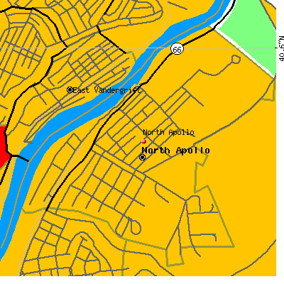 North Apollo map