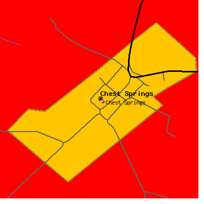 Chest Springs map