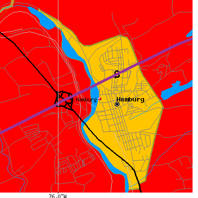 Hamburg map