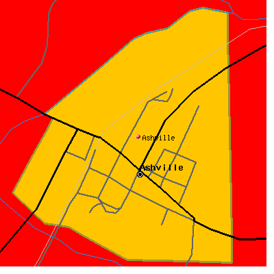 Ashville map